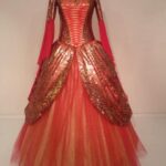 kırmızı sultan kına gecesi elbisesi