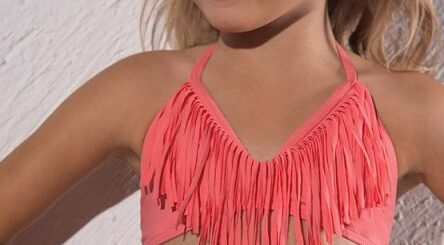 kız çocuk neon renk bikini