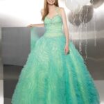 prenses tarzı kabarık kına gecesi abiyeleri