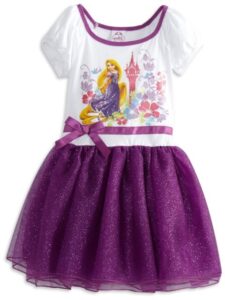 mor tütü kız çocuk elbise