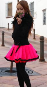 pembe tütü etek modeli