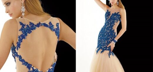 sırt dekolteli dantel denizkızı abiye elbise