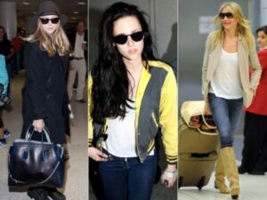 hava alanındaki ünlüler