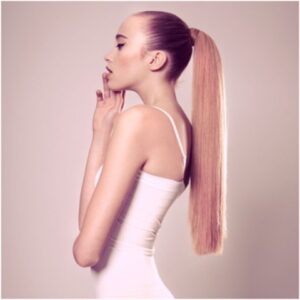 arkadan yüksek at kuyruğu