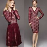 bordo abiye elbise modelleri