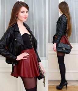 bordo kıyafet modası