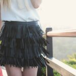 en yeni trendler - püsküllü etek modeli