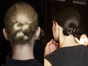 örgü topuz çeşitleri