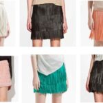 püsküllü mini etek modelleri