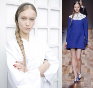 yandan örgü modeli