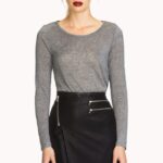 asimetrik kesim deri etek