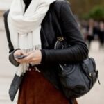 en yeni trendler - süet etek modeli