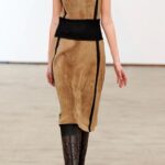 süet kıyafet modası - süet elbise