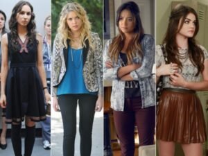 Pretty Little Liars Kızlarının elbiseleri