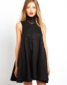 en güzel siyah elbise modelleri