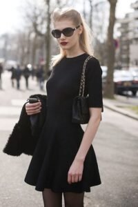 siyah elbise modelleri