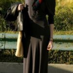 dar kesim uzun etek modeli