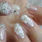 gelin tırnak süslemeleri modelleri