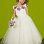 kabarık kız çocuk gelinlik modeli