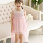 kız çocuk kısa gelinlik modeli