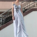 uzun büyük beden abiye elbise modeli