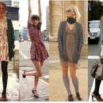 en güzel çiçekli elbise kombinleri