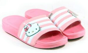 hello kittyli kız çocuk plaj terliği