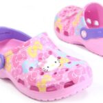 kız çocuk pembe plaj terliği