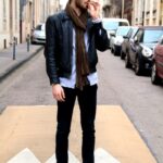 dar paça siyah erkek kot pantolon modeli