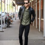 siyah dar paça erkek pantolon