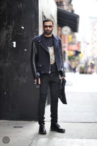 siyah erkek kot pantolon kombinleri