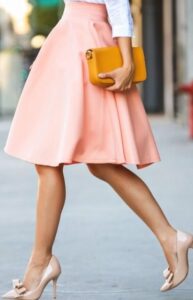 diz altı etek modeli