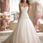 kısa boylu gelinler için gelinlik modelleri