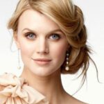 yandan topuz modelleri