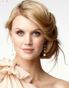 yandan topuz modelleri