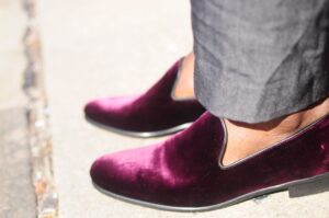 düz taban kadife ayakkabı modeli