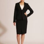 etekli bayan takım elbise modeli