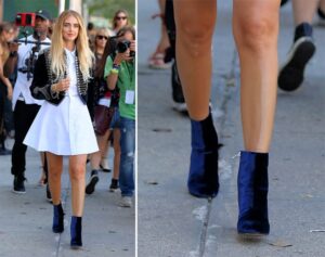 lacivert-kadife-bot-modeli